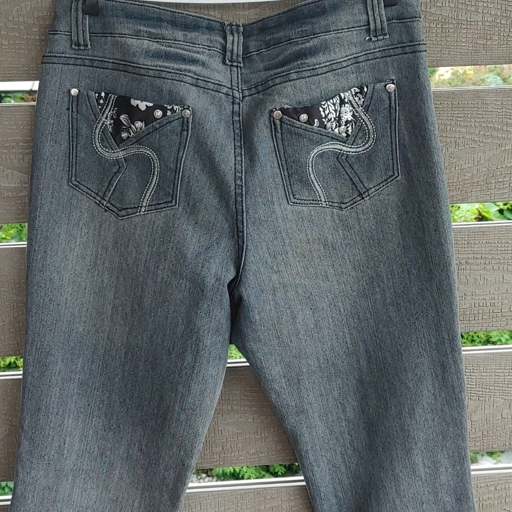 G Denim faded black Relaxed ladies Jeans size 11